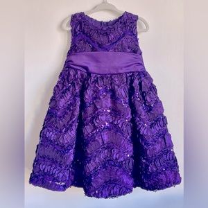3T Rare Editions Special Occasion Purple Dress